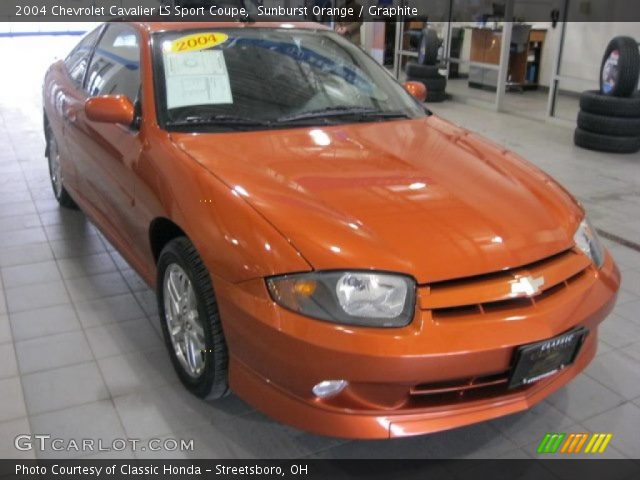 2004 Chevrolet Cavalier LS Sport Coupe in Sunburst Orange
