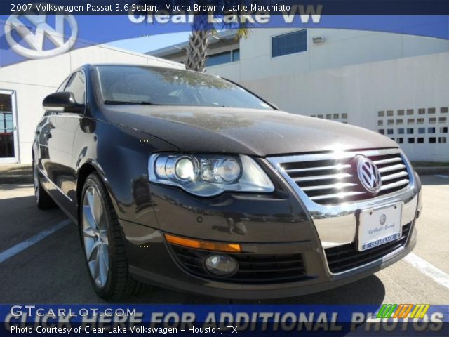 2007 Volkswagen Passat 3.6 Sedan in Mocha Brown