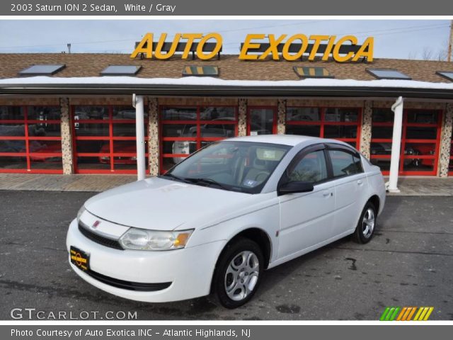 2003 Saturn ION 2 Sedan in White