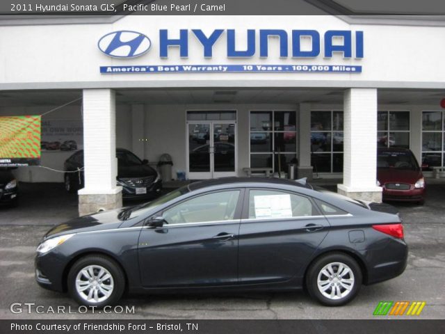 2011 Hyundai Sonata GLS in Pacific Blue Pearl