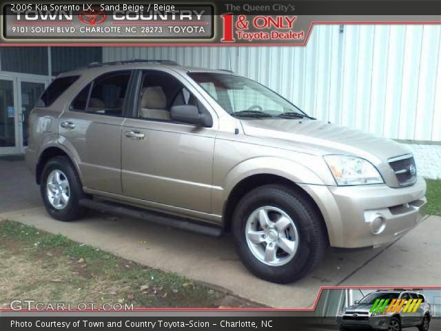 2006 Kia Sorento LX in Sand Beige