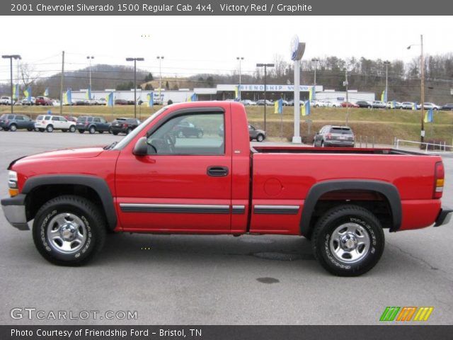 2001 Chevrolet Silverado 1500 Regular Cab 4x4 in Victory Red