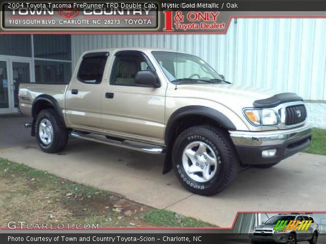 2004 Toyota Tacoma PreRunner TRD Double Cab in Mystic Gold Metallic