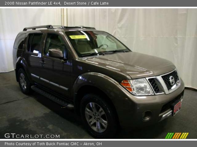 2008 Nissan Pathfinder LE 4x4 in Desert Stone