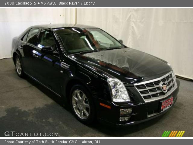 2008 Cadillac STS 4 V6 AWD in Black Raven