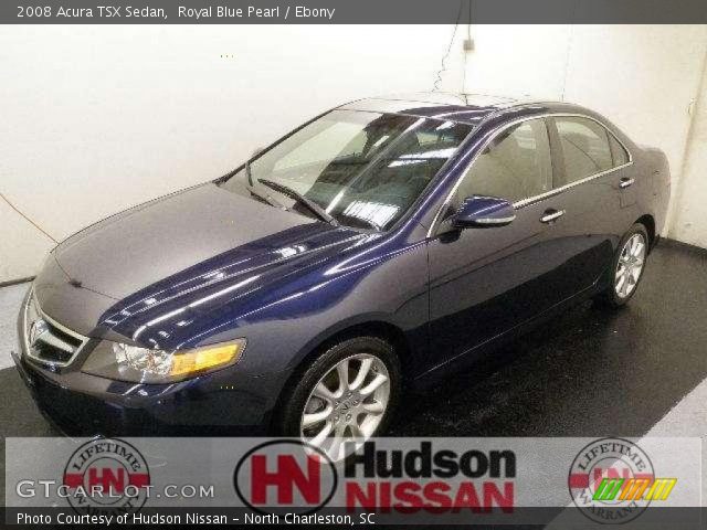 2008 Acura TSX Sedan in Royal Blue Pearl