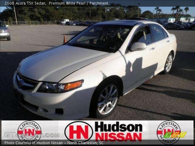 2008 Acura TSX Sedan in Premium White Pearl