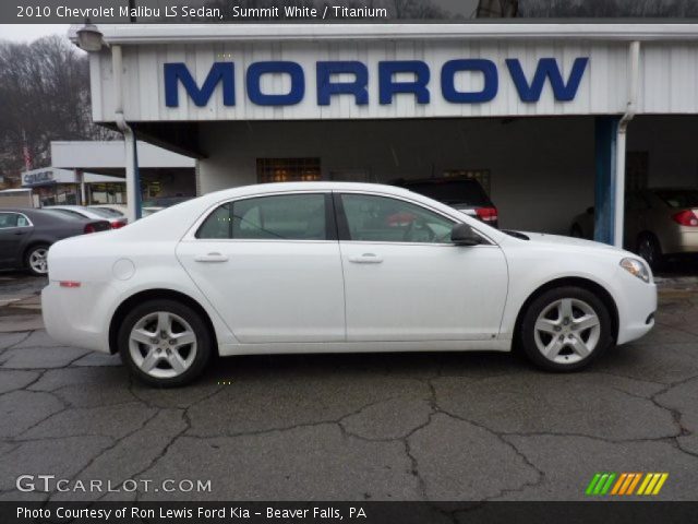 2010 Chevrolet Malibu LS Sedan in Summit White