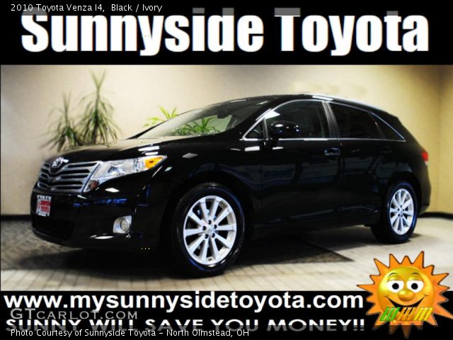 2010 Toyota Venza I4 in Black