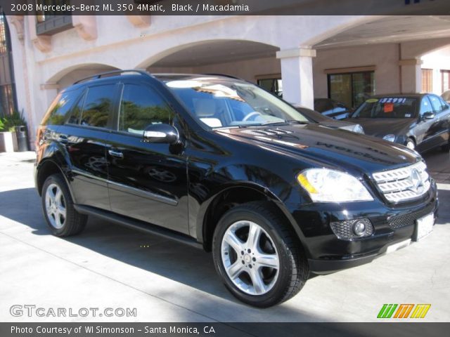 2008 Mercedes-Benz ML 350 4Matic in Black