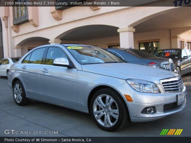 2008 Mercedes-Benz C 300 Luxury in Iridium Silver Metallic