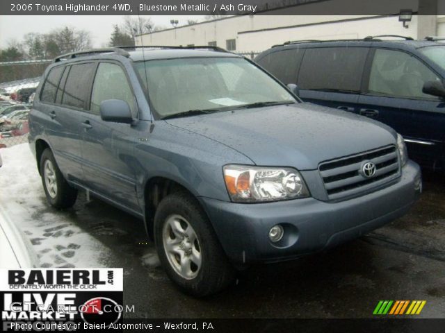 2006 Toyota Highlander 4WD in Bluestone Metallic