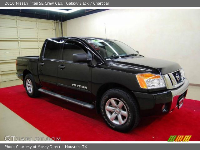 2010 Nissan Titan SE Crew Cab in Galaxy Black