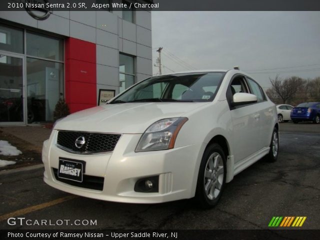 2010 Nissan Sentra 2.0 SR in Aspen White