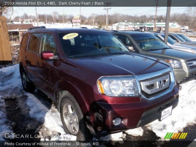 2009 Honda Pilot EX-L 4WD in Dark Cherry Pearl
