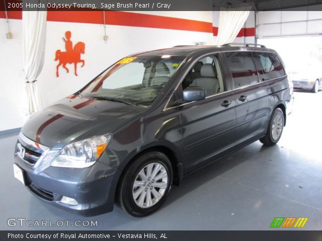 2005 Honda Odyssey Touring in Sage Brush Pearl
