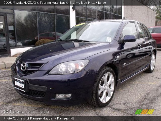 2008 Mazda MAZDA3 s Touring Hatchback in Stormy Blue Mica