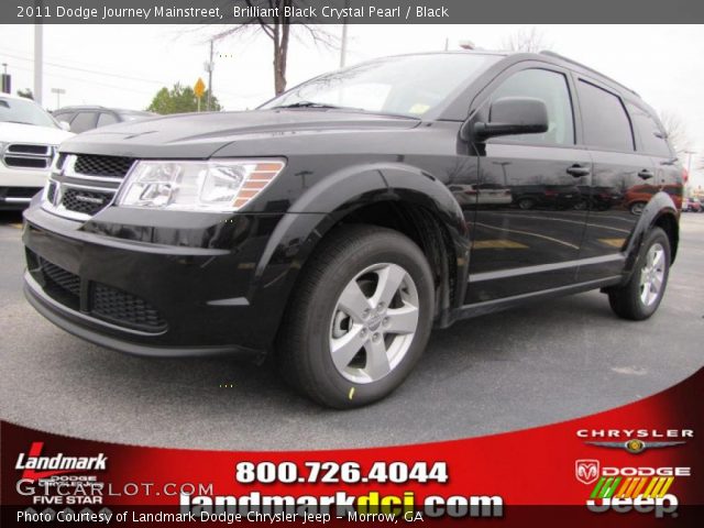 2011 Dodge Journey Mainstreet in Brilliant Black Crystal Pearl