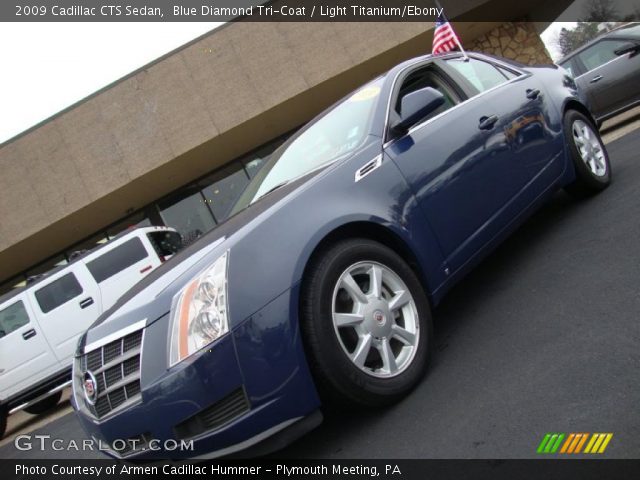 2009 Cadillac CTS Sedan in Blue Diamond Tri-Coat
