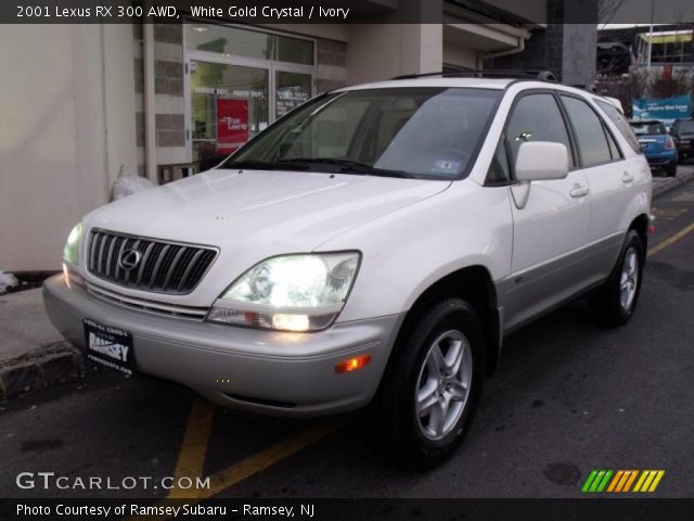 2001 Lexus RX 300 AWD in White Gold Crystal