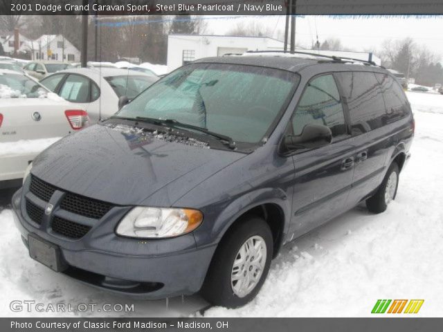 2001 Dodge Grand Caravan Sport in Steel Blue Pearlcoat