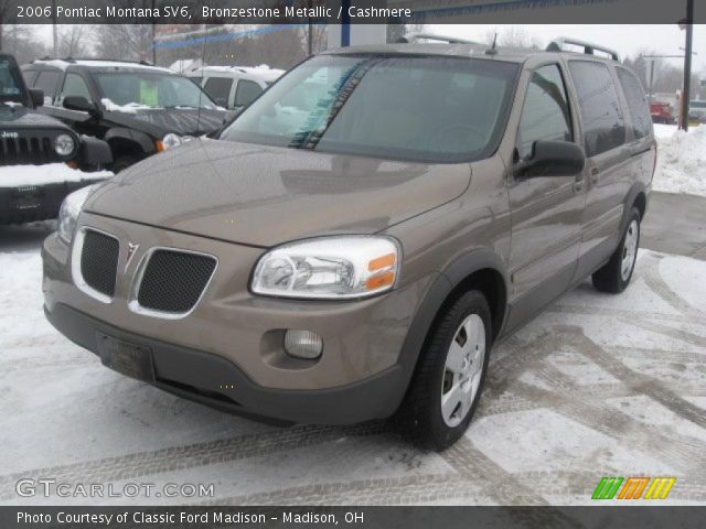 2006 Pontiac Montana SV6 in Bronzestone Metallic