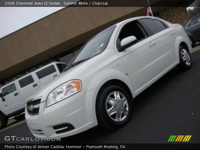 2008 Chevrolet Aveo LS Sedan in Summit White