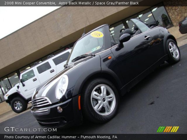2008 Mini Cooper Convertible in Astro Black Metallic