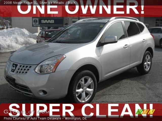 2008 Nissan Rogue SL in Silver Ice Metallic