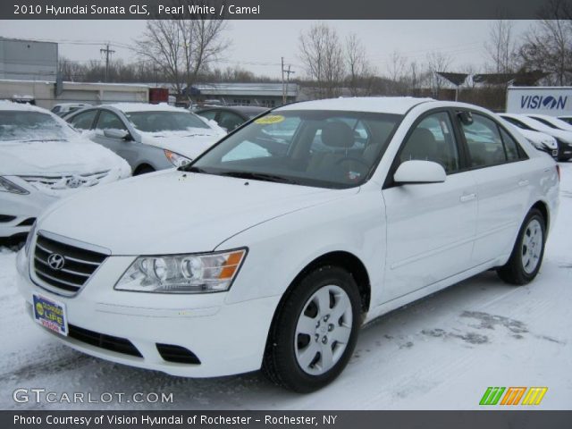 2010 Hyundai Sonata GLS in Pearl White
