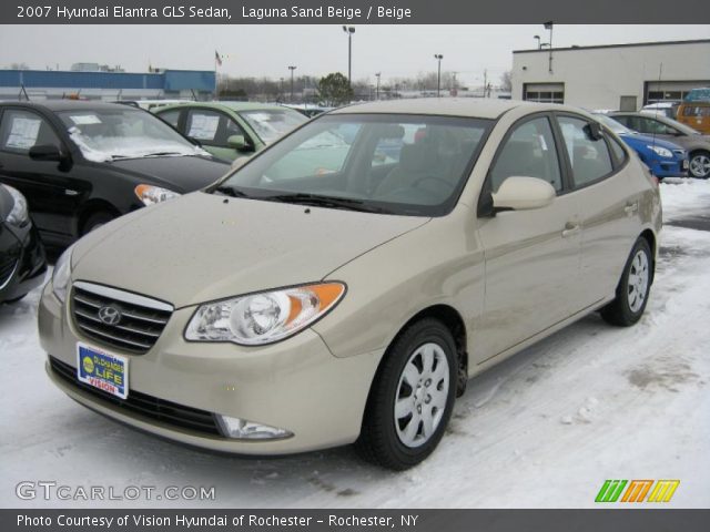 2007 Hyundai Elantra GLS Sedan in Laguna Sand Beige