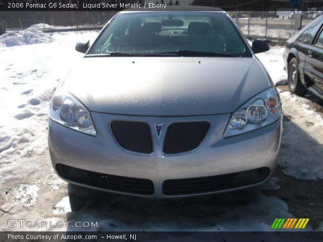 2006 Pontiac G6 Sedan in Liquid Silver Metallic