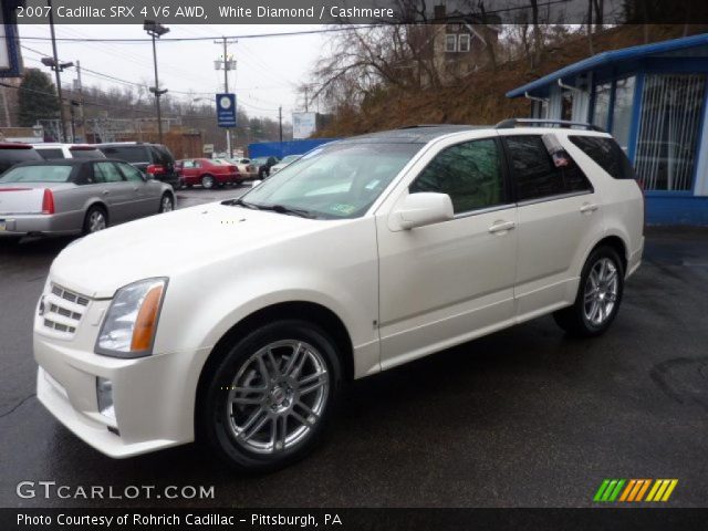 2007 Cadillac SRX 4 V6 AWD in White Diamond