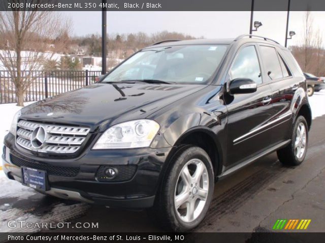2008 Mercedes-Benz ML 350 4Matic in Black