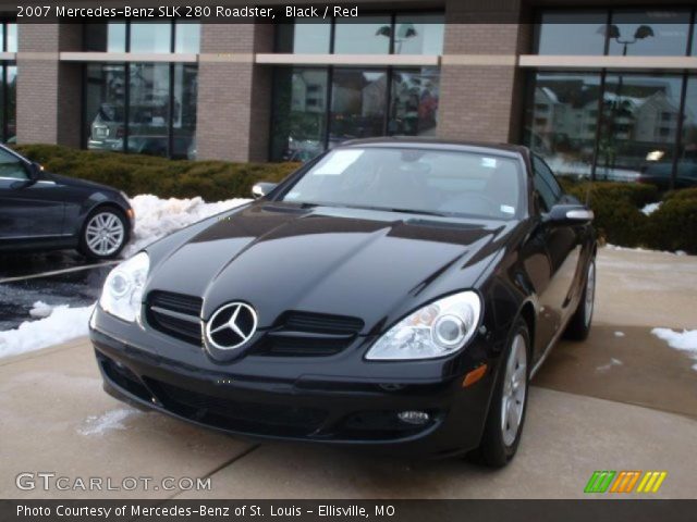 2007 Mercedes-Benz SLK 280 Roadster in Black