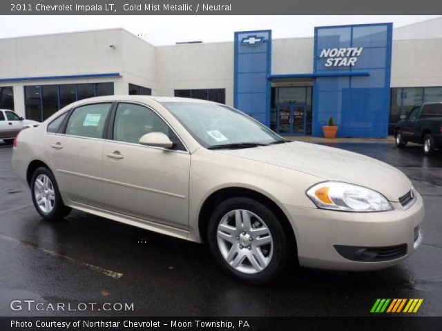 2011 Chevrolet Impala LT in Gold Mist Metallic