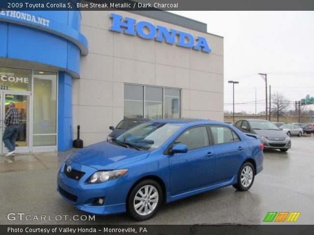 2009 Toyota Corolla S in Blue Streak Metallic