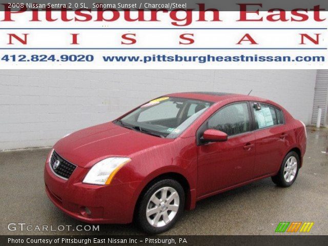 2008 Nissan Sentra 2.0 SL in Sonoma Sunset