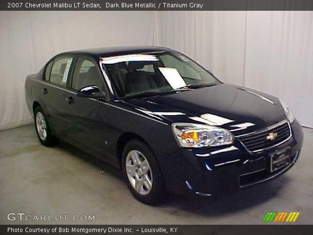 2007 Chevrolet Malibu LT Sedan in Dark Blue Metallic