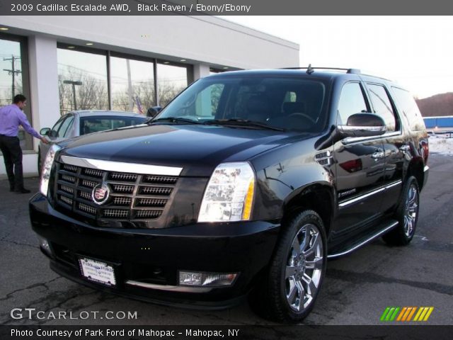 2009 Cadillac Escalade AWD in Black Raven