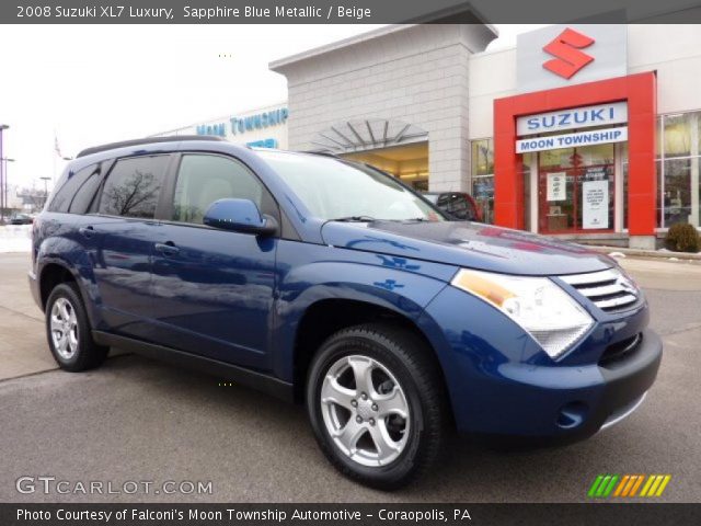 2008 Suzuki XL7 Luxury in Sapphire Blue Metallic