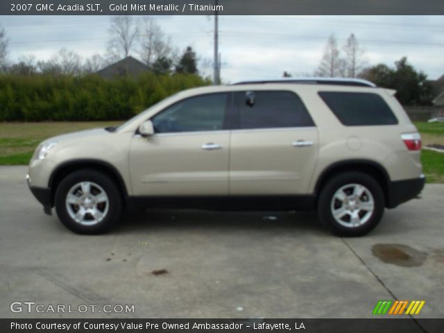 2007 GMC Acadia SLT in Gold Mist Metallic