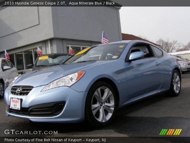 2010 Hyundai Genesis Coupe 2.0T in Aqua Minerale Blue