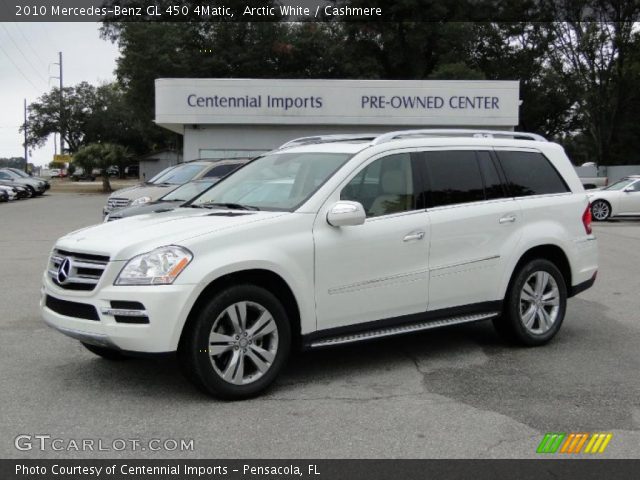 2010 Mercedes-Benz GL 450 4Matic in Arctic White