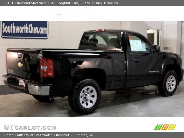 2011 Chevrolet Silverado 1500 Regular Cab in Black