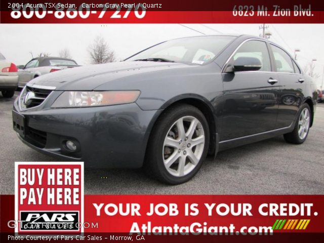2004 Acura TSX Sedan in Carbon Gray Pearl