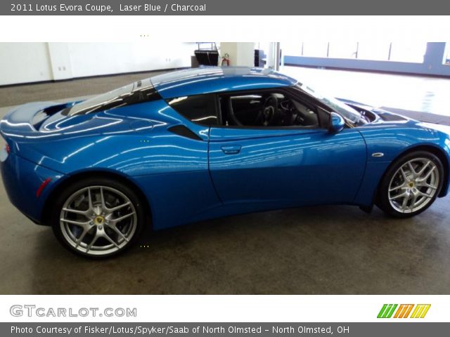 2011 Lotus Evora Coupe in Laser Blue