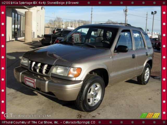 2001 Kia Sportage EX 4x4 in Stone Beige