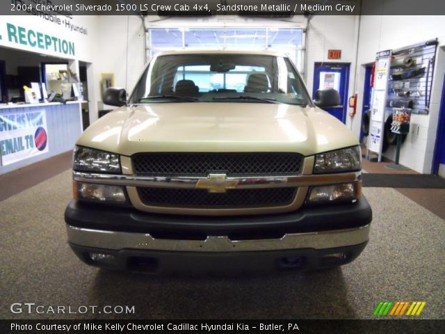 2004 Chevrolet Silverado 1500 LS Crew Cab 4x4 in Sandstone Metallic