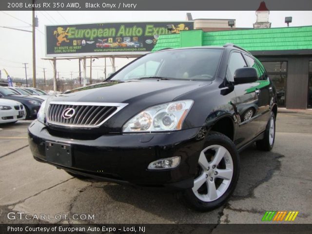 2008 Lexus RX 350 AWD in Black Onyx